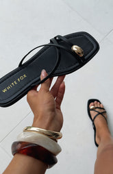 Jasper Sandals Black
