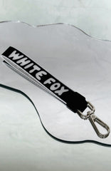 Next Level Strap Keychain Black/White