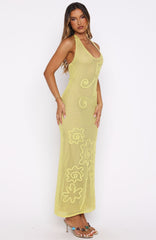 Only You Knit Maxi Dress Citrus