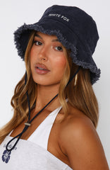 Take You Away Bucket Hat Navy