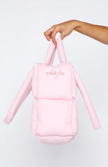 Malik Puffer Shoulder Bag Marshmallow